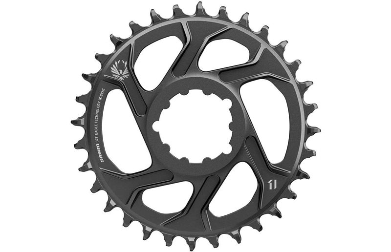 Drev SRAM X-Sync 2 Eagle MTB koldsmiddet aluminium direct mount 3 mm offset Boost 1 x 11-12 gear 32T sort