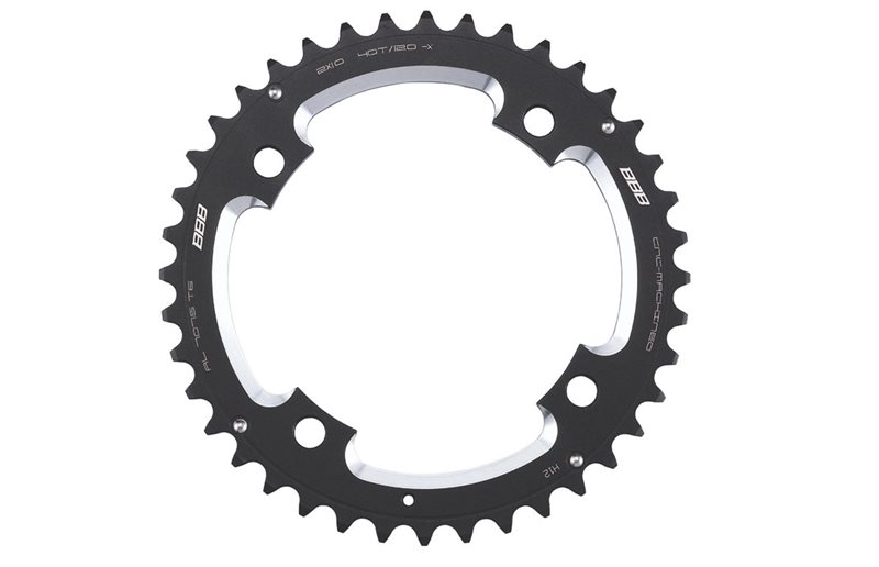 BBB Ketjupyörä Mtbgear Sram 120 Bcd 2 X 10 Vaihteet 40T Musta