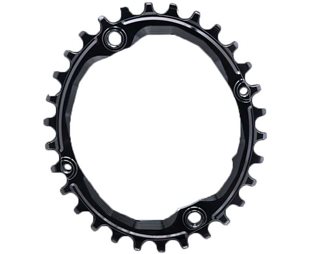 absoluteBLACK Eturatas ⌀104mm BCD 1x10/11/12-vaihteinen Ovaali NW Alu 32