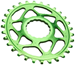 Absoluteblack Tandhjul Dm 6 Mm Forskydning 1X10/11/12-Speed Oval Nw Cinch Alu 30