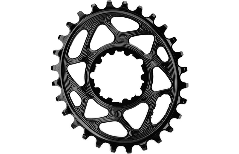 Absoluteblack Tandhjul Dm 6 Mm Forskydning 1X10/11/12-Speed Oval Nw, Gxp Sram Alu 28