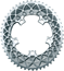 Absoluteblack Drev Premium Line Ø110 Mm Bcd 2X10/11-Speed Oval Sram Alu 50