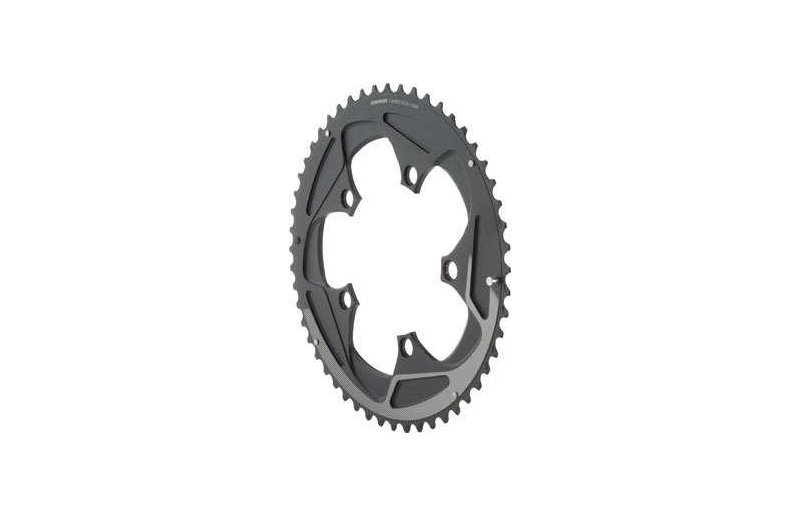 Drev SRAM Road 22 Yaw 110 bcd 2 x 11 gear 52T sort/sølv