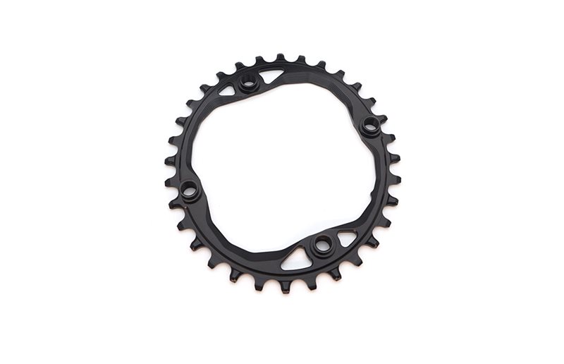 Drev absoluteBlack Ø104 mm BCD Shimano HG+ 12 12-Speed Oval NW Alu 32T sort