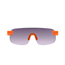 Poc Sykkelbriller Elicit Fluorescent Orange Gjennomsiktig