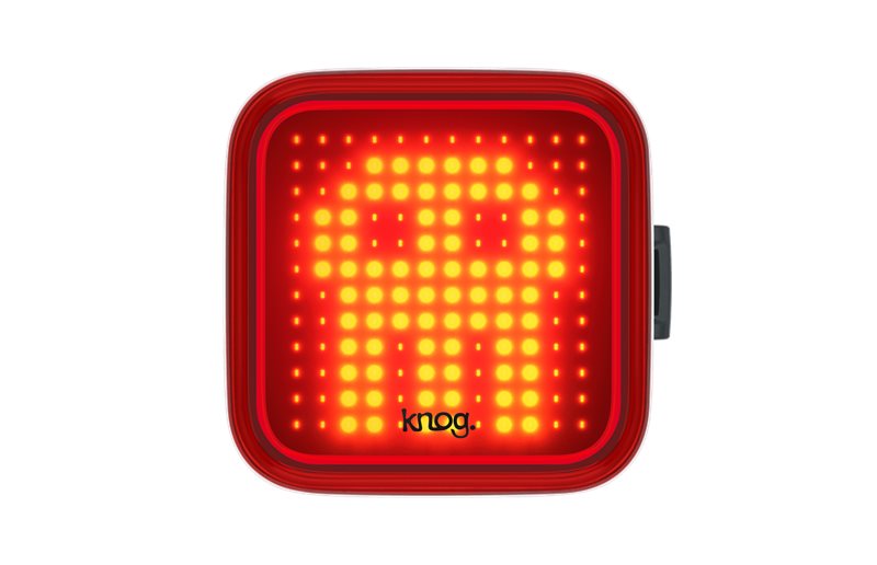 Knog Baklys Blinder Skull Red