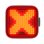 Knog Baklyse Blinder Cross Red