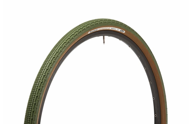Panaracer Rengas Gravelking SK TLC Taitettava Green/Brown
