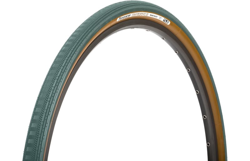Panaracer Cykeldæk Gravelking SS TLC Foldbar Bluegrey/Brown