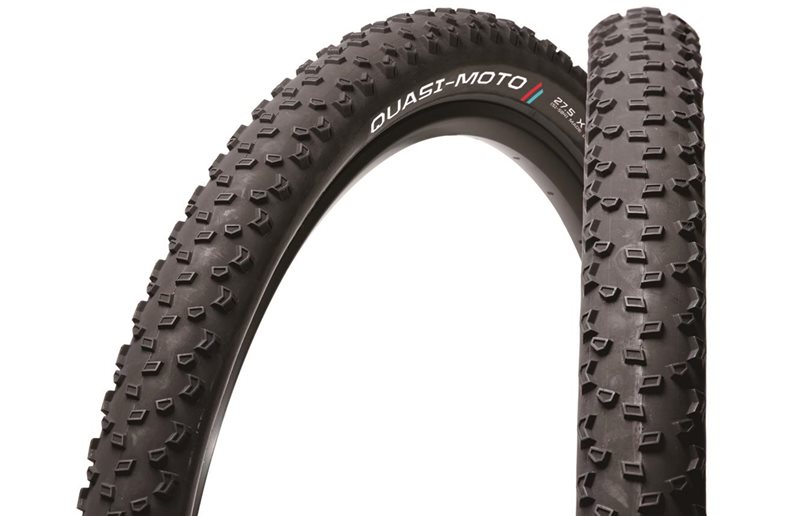 Cykeldæk Panaracer Quasi-Moto tør/løs/hård Foldbart 50-584 (27,5x2.00") Sort