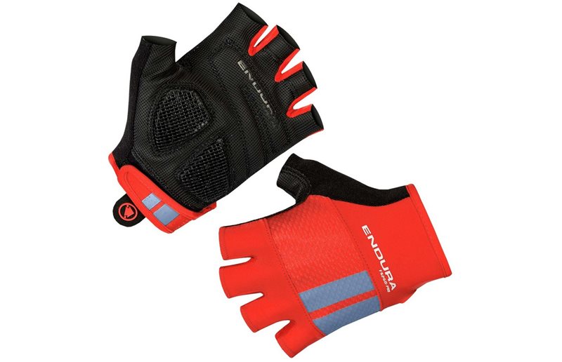 Cykelhandskar Endura FS260-Pro Aerogel ll Hi-Vis Sunrise