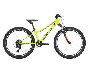 Superior Racer Xc 24 Mat Lime/Sort/Rød