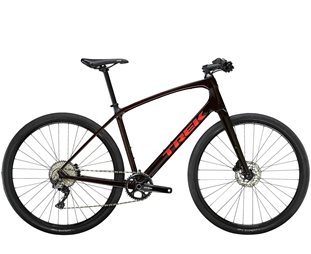 Trek Hybrid Sykkel FX Sport 5 Carbon Red