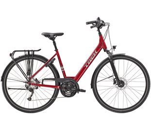 Trek Damecykel Verve 2Eq Lowstep Rage Red