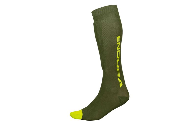 Endura Pyöräilysukat Singletrack Shin Guard Sock Forestgreen