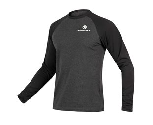 Endura Pyöräilypaita One Clan Raglan Pitkähihainen Harmaa