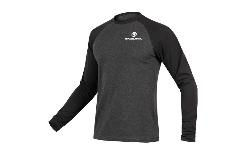 Endura Pyöräilypaita One Clan Raglan Pitkähihainen Harmaa