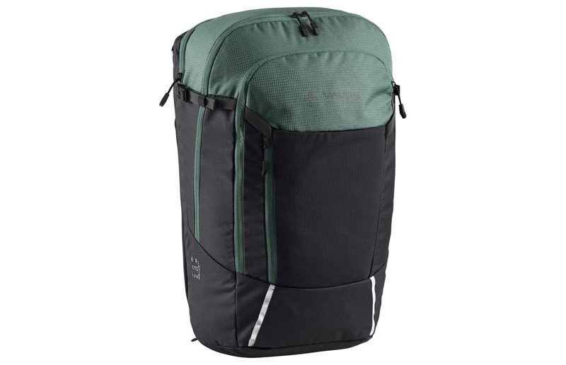Reppu/Tarakkalaukku VAUDE Cycle 28 II Black/Dusty Forest