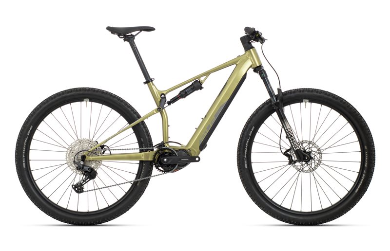 Sähkömaastopyörä Superior eXF 8089 Matta Oliivi Metallic/Kromi Hopea