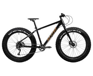 Fatbike pyörä Active Mega Buddy 390 Elite 26 Musta/Kulta