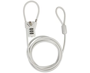 Spectra Vaijerilukko 4.8mm/2m Valkoinen