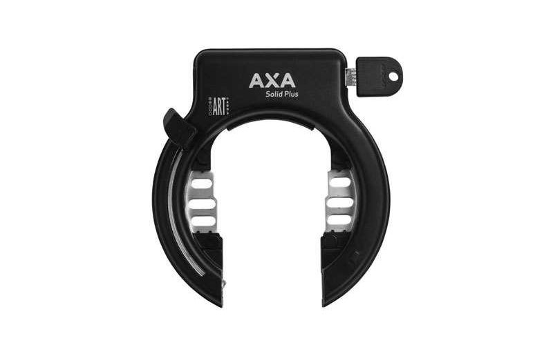 Axa Ramlås Solid Plus Musta, ilman pakkausta