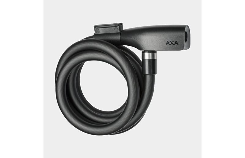 AXA Spirallukko Resolute 180 cm 12 mm mukana teline