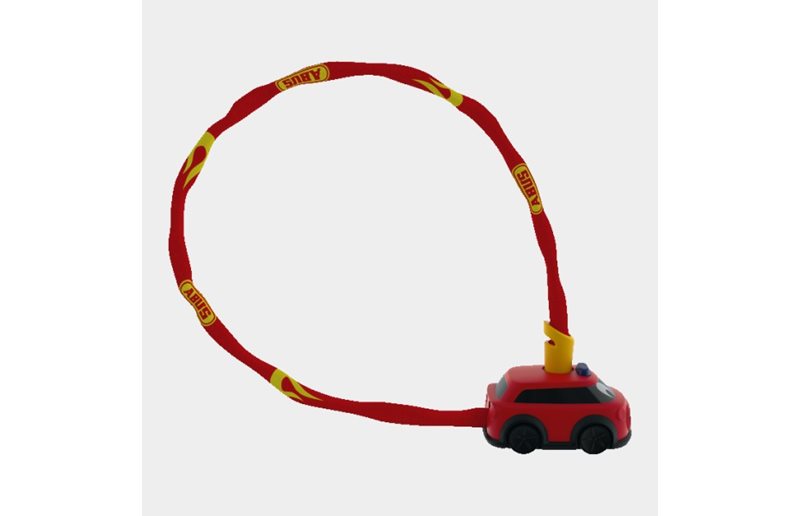 Ketjulukko My First ABUS 1510/60 Fire Department Punainen