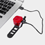 Polkupyörän takavalo Topeak Taillux 30 USB-ladattava
