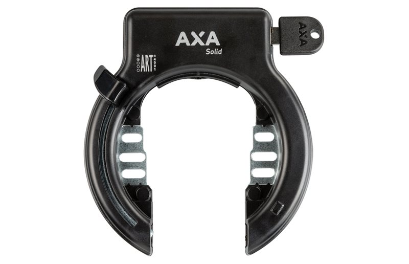 Ramlås AXA Solid Non retractable key Sort/Sølv