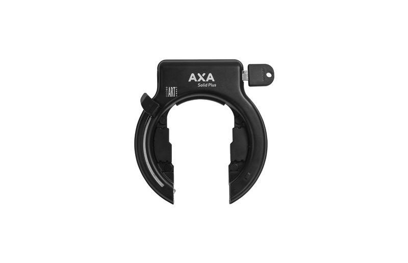 Axa Ramlås Solid Plus/Zwart/Shimano Rack