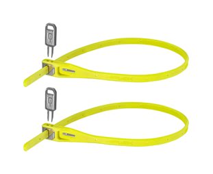 Vaijerilukko setti Hiplok Z Lok Twin Pack