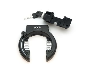 AXA Ramlås Solid med låsecylinder til bagagebærer SSF
