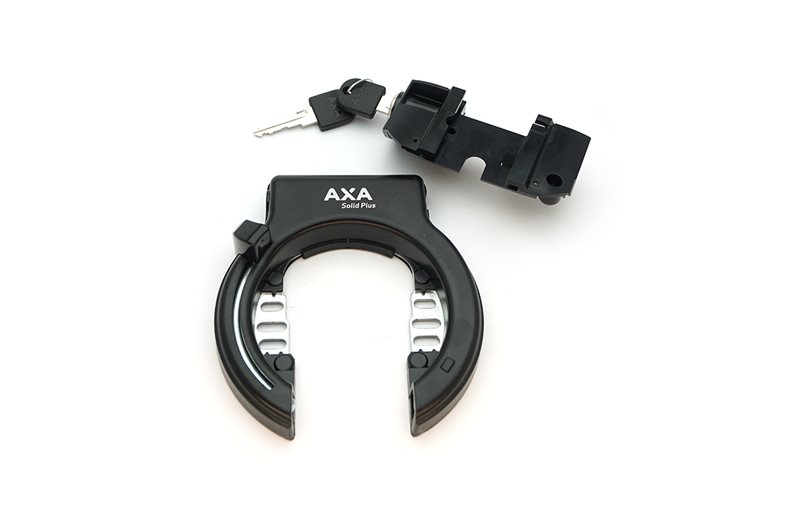 AXA Runkolukko Solid lukkosylinterillä SSF-tavaratelineeseen