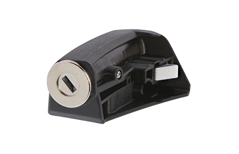 Batterilås AXA Yamaha Sort