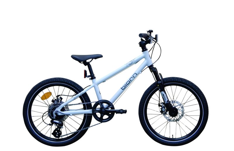 Børnecykel Biorn 20" 8-Gear hvid