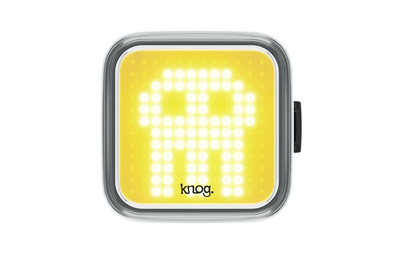 Knog Framlampa Blinder Skull Yellow