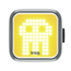 Knog Framlampa Blinder Skull Yellow