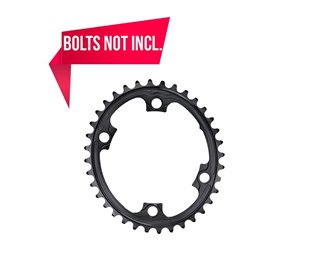 Absoluteblack Drev Ø110 Mm Bcd (Shimano Asymmetric) 2X10/11-Speed Oval 9100/8000 Alu 34