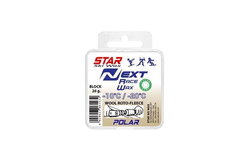 Star Fluorfri Glidvoks Next Racewax Blokk 20G