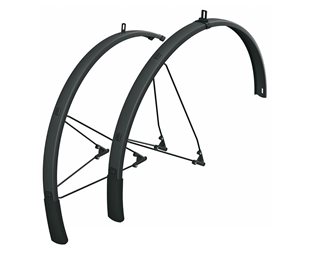 SKS Lokasuojat Bluemels Style 46mm 28" Mattamusta