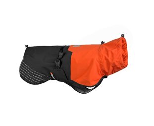 Non-Stop Dogwear Koiran sadetakki Fjord Raincoat Oranssi/Musta
