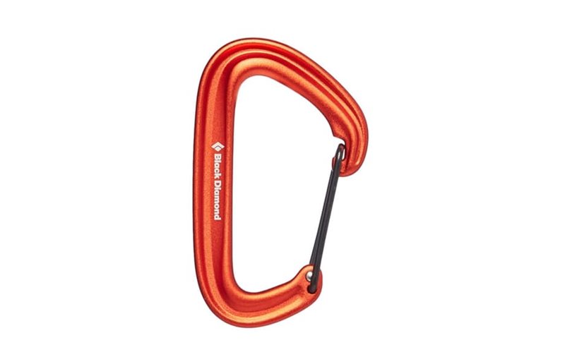 Black Diamond Karabinkrok Litewire Carabiner Octane