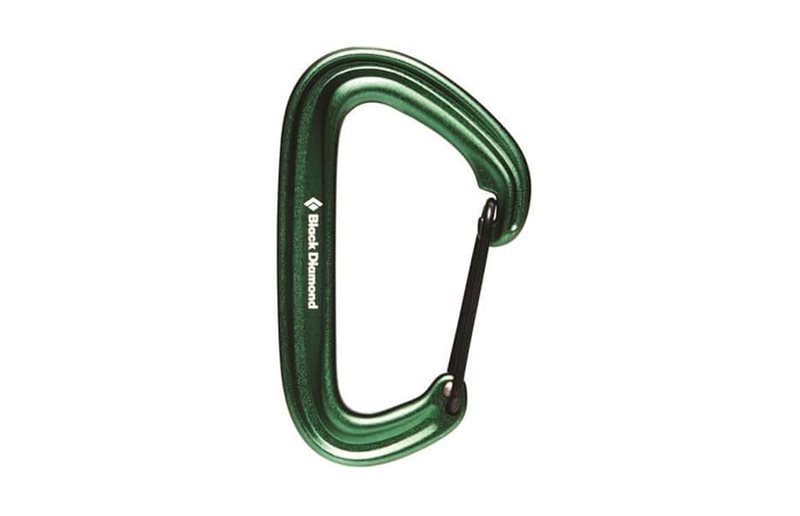 Black Diamond Karabinkrok Litewire Carabiner Grønn