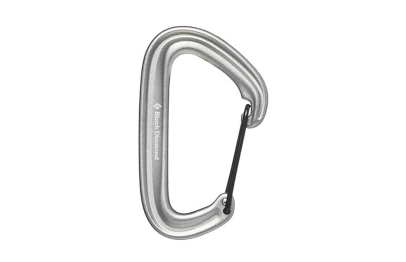 Black Diamond Karabinhake Litewire Carabiner Grå