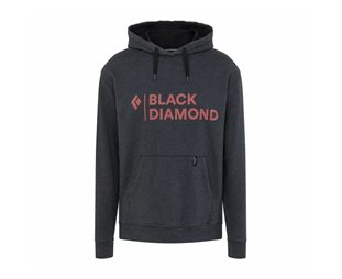 Black Diamond Miesten Stacked Logo Hoody -pusero