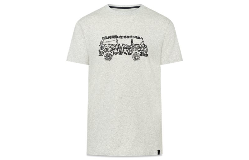 Black Diamond T-skjorte Herre Vantastic Tee Birch Heather