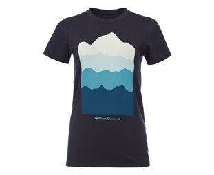Black Diamond T-Shirt Dam Ss Vista Tee Eclipse