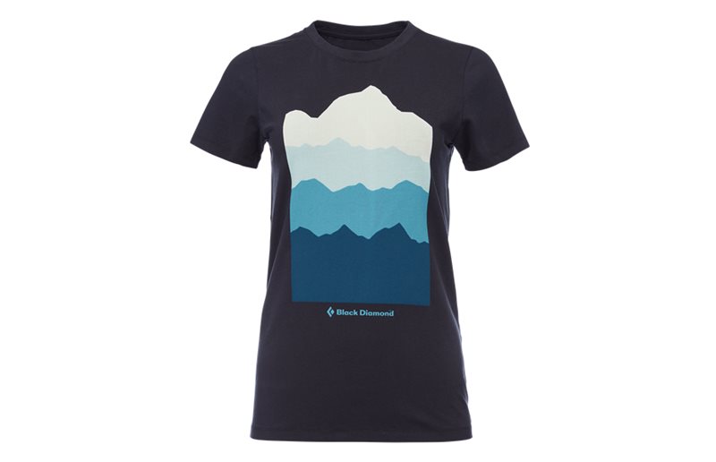 Black Diamond T-skjorte Dame Ss Vista Tee Eclipse