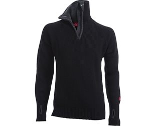 Ulvang Funktionströja Rav Sweater W/Zip Black/Charcoal Melange